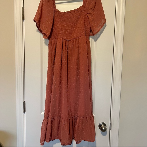 Pink Midi Dress - Picture 3 of 4